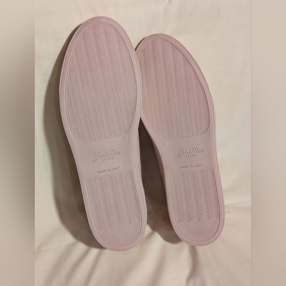 GOOD MAN BRAND Pink Italian Leather Sneakers Men's 12 - Picture 6 of 8